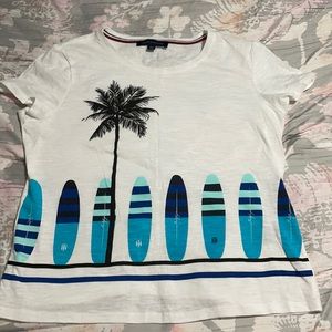 Tommy Hilfiger surf and palms T-shirt